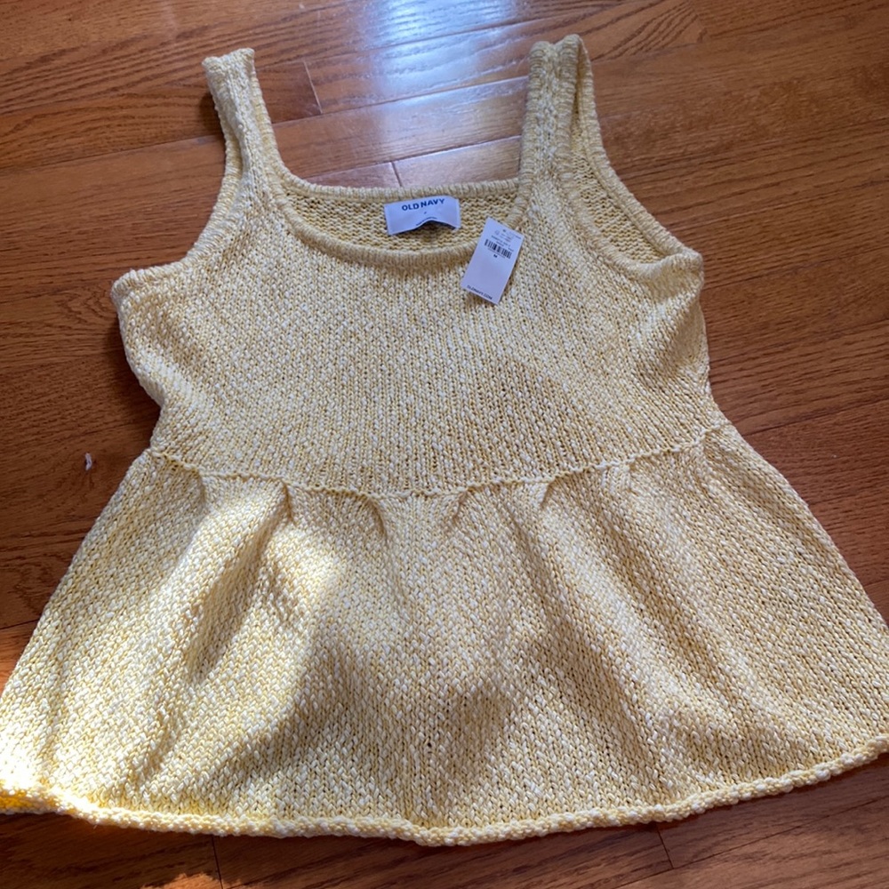 Knitted tank